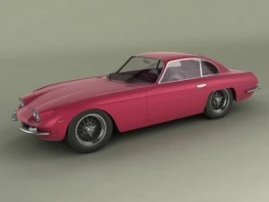 italian classic cars collection pt1 3D Model