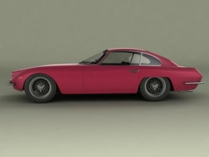 italian classic cars collection pt1 Model 3D