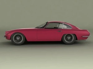 italian classic cars collection pt1 3D Model