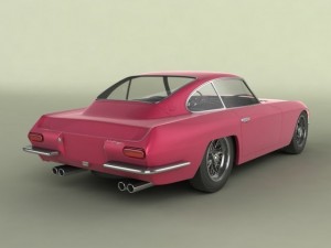 italian classic cars collection pt1 Model 3D