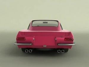 italian classic cars collection pt1 3D Model