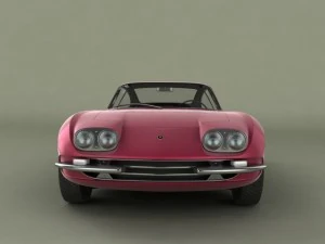 italian classic cars collection pt1 3D Model