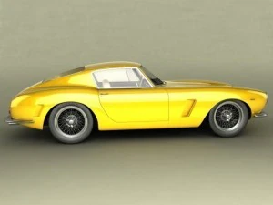 italian classic cars collection pt1 3D Model