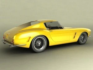 italian classic cars collection pt1 3D Model
