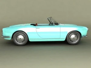 italian classic cars collection pt1 3D Model