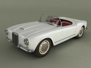 italian classic cars collection pt1 Model 3D