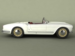 italian classic cars collection pt1 Model 3D