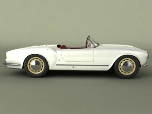 italian classic cars collection pt1 3D Model