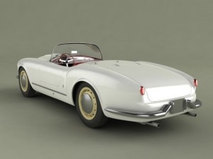 italian classic cars collection pt1 Model 3D