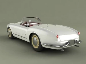 italian classic cars collection pt1 3D Model
