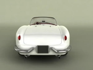 italian classic cars collection pt1 3D Model