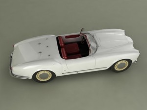 italian classic cars collection pt1 Model 3D