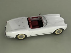 italian classic cars collection pt1 3D Model