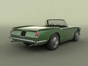 italian classic cars collection pt1 3D Model