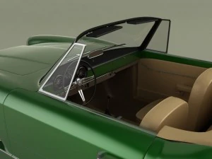 italian classic cars collection pt1 3D Model