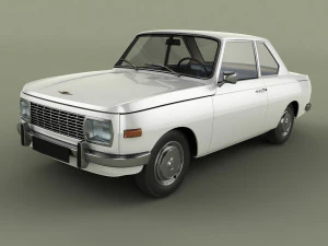 Wartburg 353 Coup&eacute; Modelo 3D