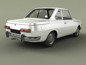 Wartburg 353 Coupe 3D 모델
