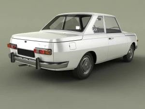 Wartburg 353 Coupe 3D Model