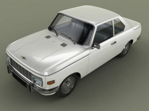Wartburg 353 Coupe 3D 모델