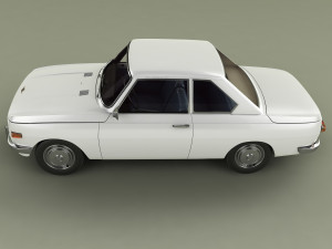 Wartburg 353 Coupe 3D 모델