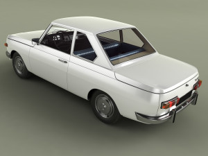 Wartburg 353 Coupe 3D 모델