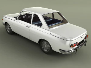 Wartburg 353 Coupe 3D Model