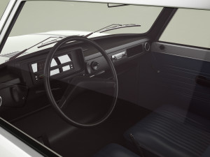 Wartburg 353 Coupe 3D 모델
