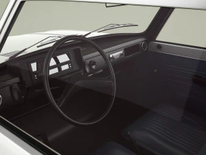 Wartburg 353 Coupe 3D Model