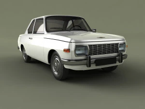 Wartburg 353 Coupe 3D Model