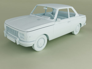 Wartburg 353 Coupe 3D 모델
