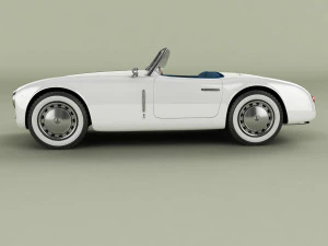 Lancia Aprilia Spider Basso 3D Model