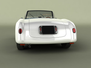 Lancia Aprilia Spider Basso Modelo 3D