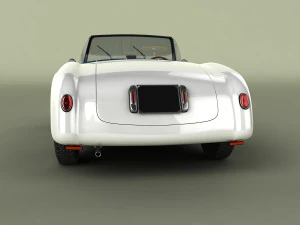 Lancia Aprilia Spider Basso 3D Model
