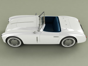 Lancia Aprilia Spider Basso Modelo 3D