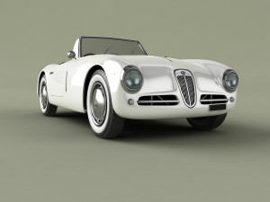Lancia Aprilia Spider Basso Modelo 3D