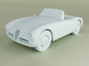 Lancia Aprilia Spider Basso 3D Model