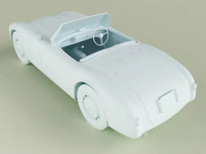 Lancia Aprilia Spider Basso 3D Model