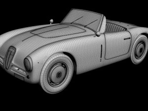 Lancia Aprilia Spider Basso 3D Model
