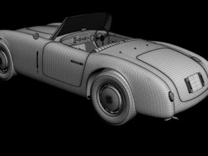Lancia Aprilia Spider Basso 3D Model