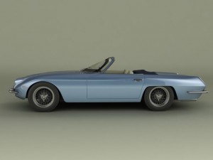 lamborghini 400 gt convertible 3D Модель