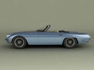 lamborghini 400 gt convertible 3D Model