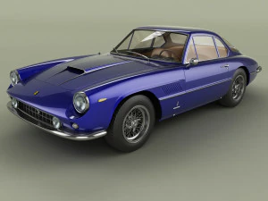 Ferrari 400 Superam&eacute;rica Modelo 3D