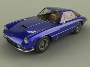 Ferrari 400 Superamerica 3D Model