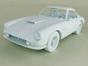 Ferrari 400 Superamerica 3D Model