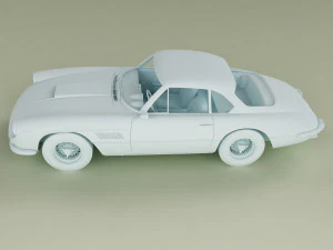 Ferrari 400 Superamerica 3D Model