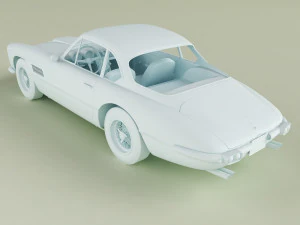 Ferrari 400 Superamerica 3D Model