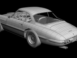 Ferrari 400 Superamerica 3D Model