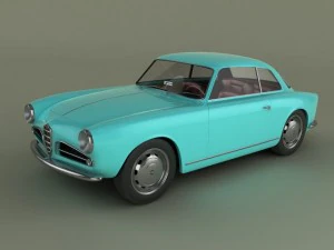 lari cepat alfa romeo giulietta Model 3D