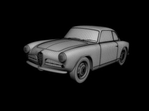alfa romeo giulietta sprint 3D Модель