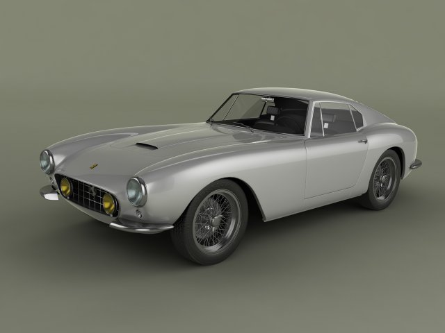 ferrari 250 gt lwb interim 3D 모델 .c4d .max .obj .3ds .fbx .stl .blend 
